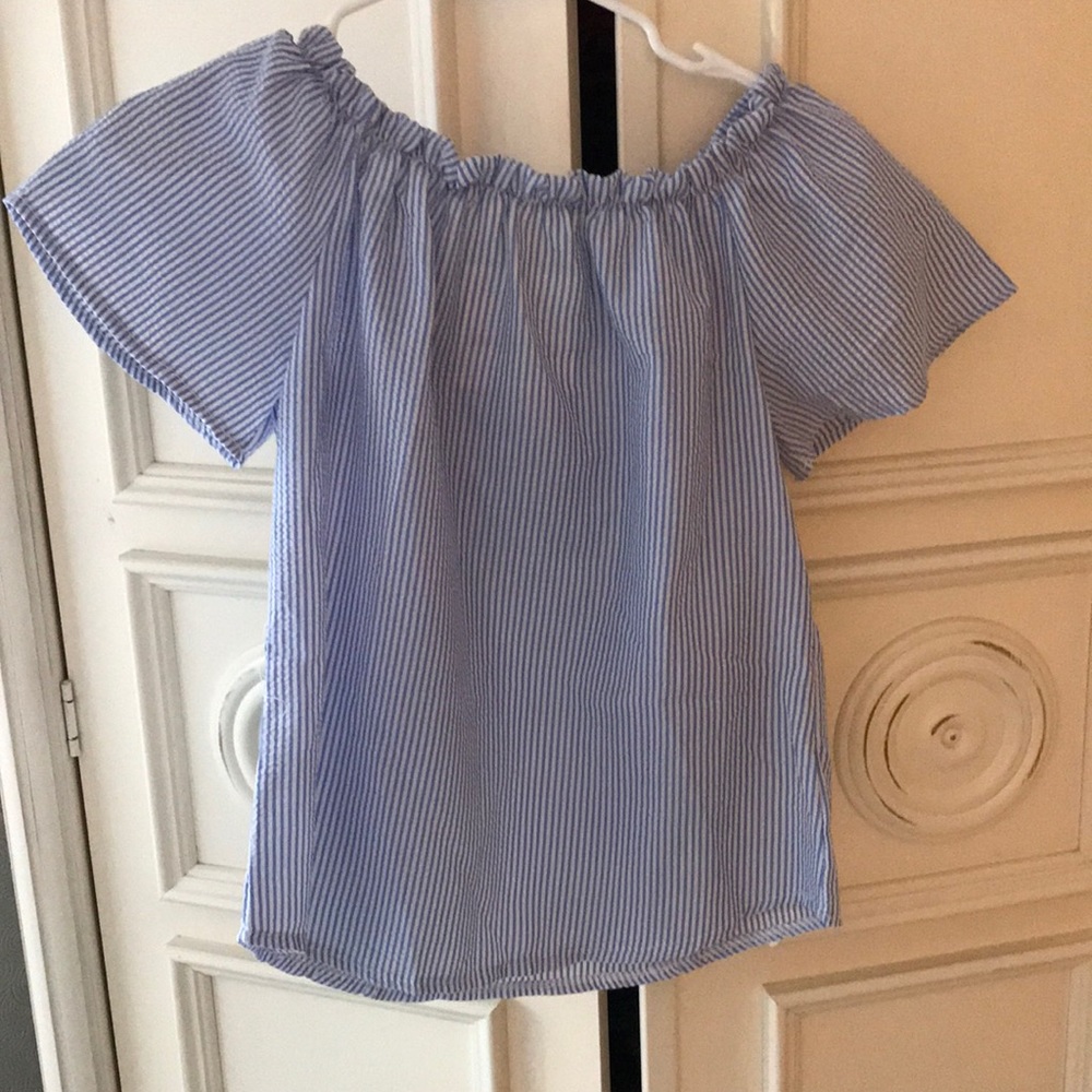 Seersucker Blouse